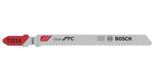 Bosch Accessories 2608631010 Stichsägeblatt T 101A Clean for PC, 5er-Pack 5St. Bosch Accessories 2608631010 Stichsägeblatt T 101A Clean for PC, 5er-Pack 5St. von Bosch Accessories