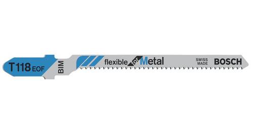 Bosch Accessories 2608634237 Stichsägeblatt T 118 EOF Flexible for Metal, 5er-Pack 5St. von Bosch Accessories