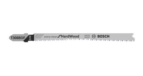 Bosch Accessories 2608636639 Stichsägeblatt T 308 BOF Extraclean for Hard Wood, 3er-Pack 3St. von Bosch Accessories