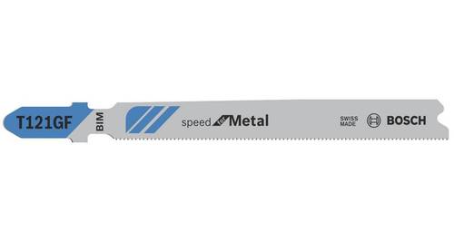 Bosch Accessories 2608636696 Stichsägeblatt T 121 GF Speed for Metal, 5er-Pack, Bleche 5St. von Bosch Accessories