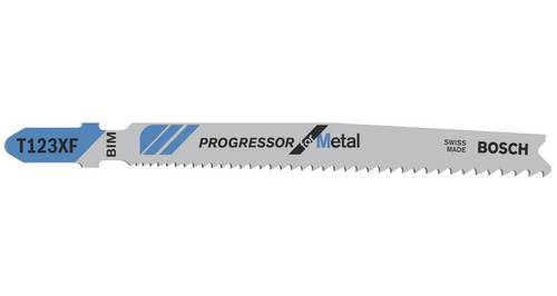 Bosch Accessories 2608638473 Stichsägeblatt T 123 XF Progressor for Metal, 5er-Pack 5St. von Bosch Accessories