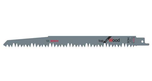 Bosch Accessories 2608650613 Säbelsägeblatt S 1531 L, Top for Wood, 2er-Pack Sägeblatt-Länge 240 von Bosch Accessories