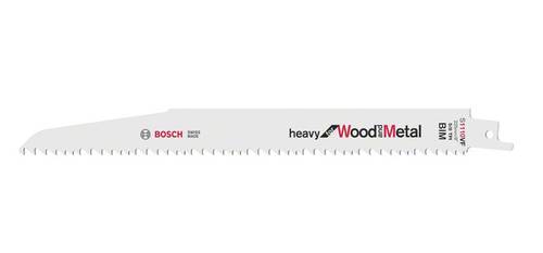Bosch Accessories 2608657610 Säbelsägeblatt S 1110 VF Heavy for Wood and Metal, 5er-Pack Sägeblat von Bosch Accessories