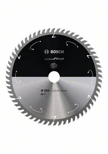 Bosch Accessories 2608837736 Hartmetall Kreissägeblatt 254 x 30mm Zähneanzahl: 60 1St. von Bosch Accessories