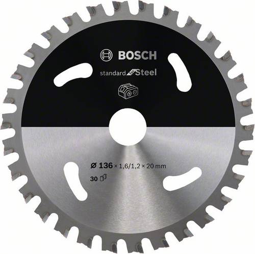 Bosch Accessories 2608837746 Kreissägeblatt 136 x 20mm Zähneanzahl: 30 1St. von Bosch Accessories
