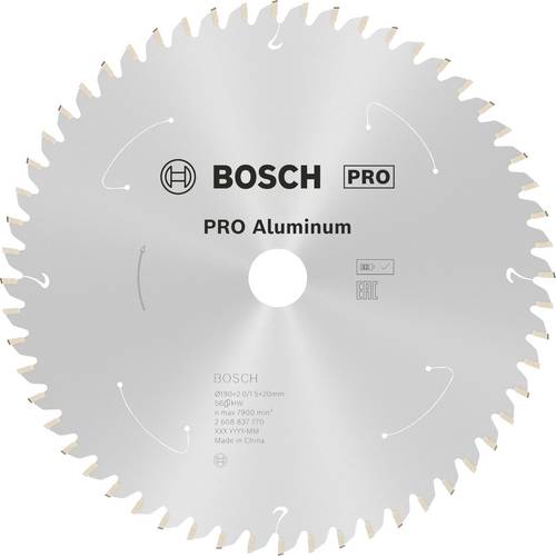 Bosch Accessories 2608837770 Kreissägeblatt 190 x 20mm Zähneanzahl: 56 1St. Bosch Accessories 2608837770 Kreissägeblatt 190 x 20mm Zähneanzahl: 56 1St. von Bosch Accessories