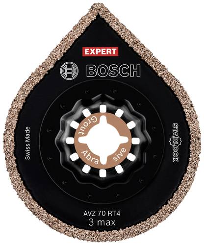 Bosch Accessories 2608900042 EXPERT 3 max AVZ 70 RT4 Carbide-RIFF Fugenreiniger 10teilig 2.5mm 10St. Bosch Accessories 2608900042 EXPERT 3 max AVZ 70 RT4 Carbide-RIFF Fugenreiniger 10teilig 2.5mm 10St. von Bosch Accessories