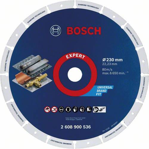 Bosch Accessories 2608900536 M14 Diamanttrennscheibe Durchmesser 230mm Bohrungs-Ø 22.23mm 1St. von Bosch Accessories