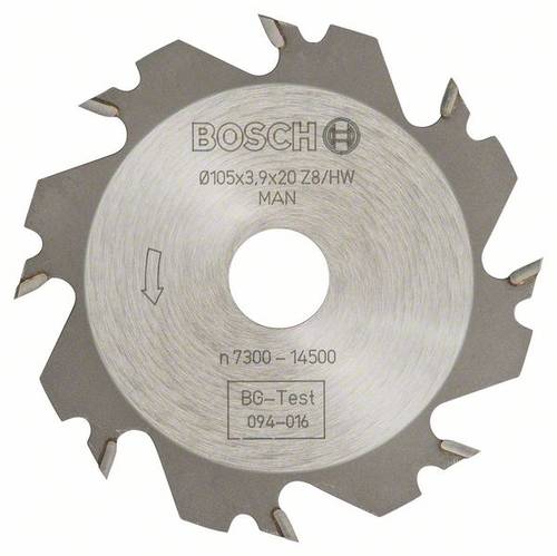 Bosch Accessories 3608641008 Scheibenfräser Hartmetall Produktabmessung, Ø 20mm von Bosch Accessories