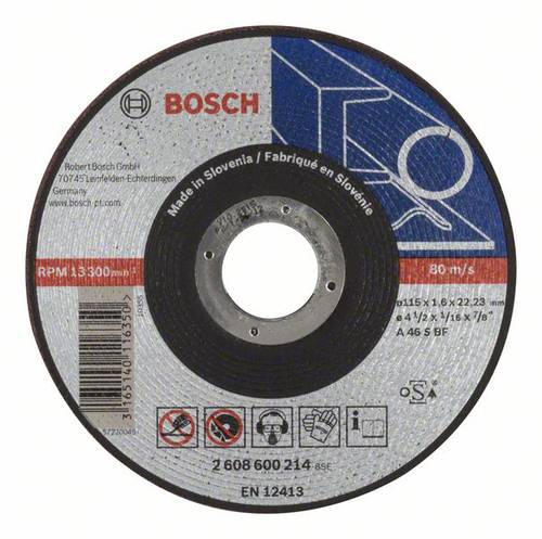 Bosch Accessories A 46 S BF 2608600214 Trennscheibe gerade 115mm Metall Bosch Accessories A 46 S BF 2608600214 Trennscheibe gerade 115mm Metall von Bosch Accessories