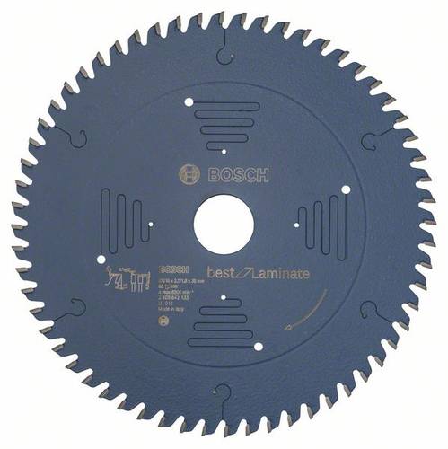 Bosch Accessories Best for Laminate 2608642133 Kreissägeblatt 216 x 30 x 2.5 mm Zähneanzahl: 60 1 von Bosch Accessories