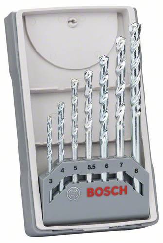 Bosch Accessories CYL-1 2607017035 Hartmetall Stein-Spiralbohrer-Set 7teilig 3 mm, 4 mm, 5 mm, 5.5 m von Bosch Accessories