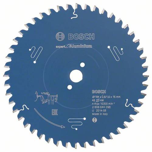Bosch Accessories Expert for Aluminium 2608644098 Kreissägeblatt 184 x 16 x 1.6mm Zähneanzahl: 48 von Bosch Accessories