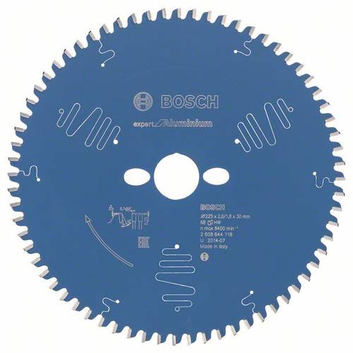 Bosch Accessories Expert for Aluminium 2608644118 Kreissägeblatt 225 x 30 x 1.8mm Zähneanzahl: 68 von Bosch Accessories