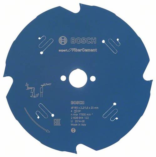 Bosch Accessories Expert for Fiber Cement 2608644122 Kreissägeblatt 165 x 20 x 1.6mm Zähneanzahl: von Bosch Accessories