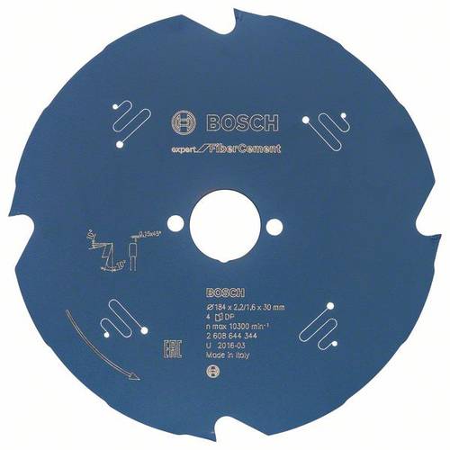 Bosch Accessories Expert for Fiber Cement 2608644344 Kreissägeblatt 184 x 30 x 1.6mm Zähneanzahl: von Bosch Accessories