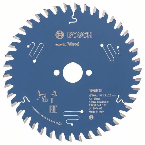 Bosch Accessories Expert for Wood 2608644010 Kreissägeblatt 140 x 20 x 1.3mm Zähneanzahl: 42 1St. Bosch Accessories Expert for Wood 2608644010 Kreissägeblatt 140 x 20 x 1.3mm Zähneanzahl: 42 1St. von Bosch Accessories