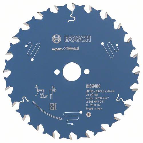 Bosch Accessories Expert for Wood 2608644011 Kreissägeblatt 150 x 20 x 1.6mm Zähneanzahl: 24 1St. von Bosch Accessories