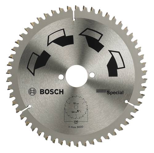 Bosch Accessories Special 2609256885 Hartmetall Kreissägeblatt 140 x 20mm Zähneanzahl: 40 1St. von Bosch Accessories