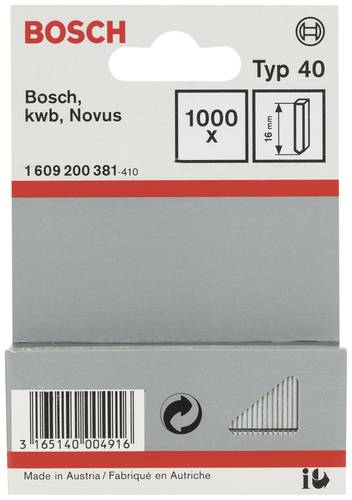 Bosch Accessories Stifte, Typ 40 1000 St. 1609200381 von Bosch Accessories