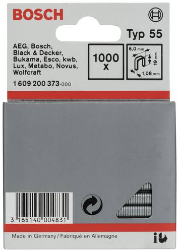 Bosch Accessories 1609200373 Produktabmessung, Länge 19mm 1000St. von Bosch Accessories