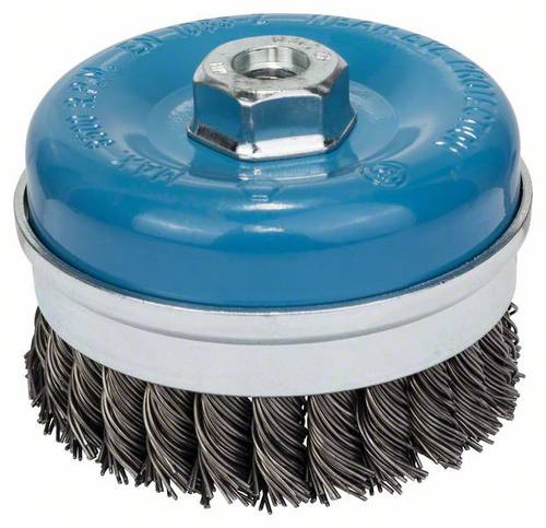 Bosch Accessories Topfbürste, Stahl, gezopfter Draht, 100 mm, 0,8 mm, 8500 U/ min, M 14 1608614002 Bosch Accessories Topfbürste, Stahl, gezopfter Draht, 100 mm, 0,8 mm, 8500 U/ min, M 14 1608614002 von Bosch Accessories