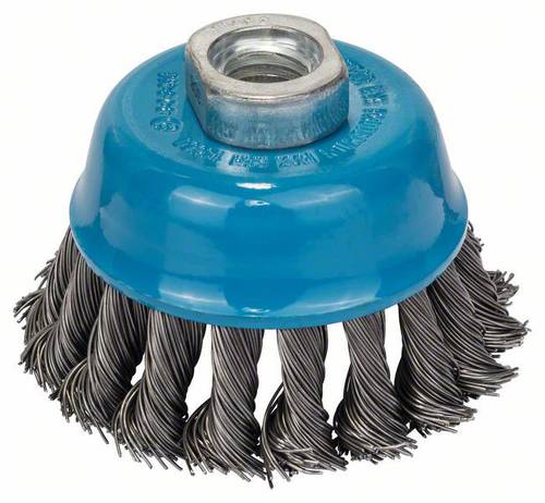 Bosch Accessories Topfbürste, Stahl, gezopfter Draht, 75 mm, 0,5 mm, 12500 U/ min, M 14 1608622029 Bosch Accessories Topfbürste, Stahl, gezopfter Draht, 75 mm, 0,5 mm, 12500 U/ min, M 14 1608622029 von Bosch Accessories