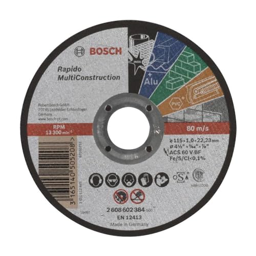 Corte MultiConstruction: 115x1mm von Bosch Professional