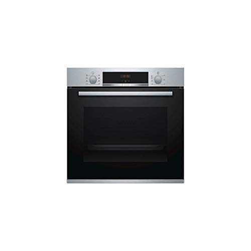 Bosch Einbauofen Serie 4 60x60 cm HBA553BR0 3D Heißluft-Multifunktions-Backofen 3400 Watt Großes Fassungsvermögen 71 Liter Edelstahl von Bosch Electroménager