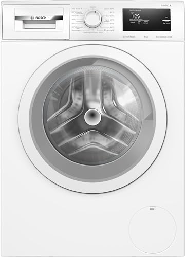 Bosch WAN24008II Serie 4 Waschmaschine Frontlader, Kapazität 8 kg, 1200 U/min, Iron Assist, Wäschehinzufügen, SpeedPerfect, 60 cm von Bosch Elettrodomestici
