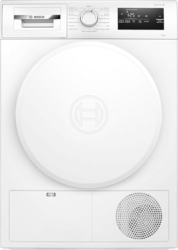 Bosch WTH83208II Wäschetrockner mit Wärmepumpe, Kapazität 8 kg, EasyClean: Flusenfilter, AutoDry: automatisches Trocknungssystem, Schnellprogramm Bosch WTH83208II Wäschetrockner mit Wärmepumpe, Kapazität 8 kg, EasyClean: Flusenfilter, AutoDry: automatisches Trocknungssystem, Schnellprogramm von Bosch Elettrodomestici