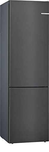 Bosch KGE398XBA Serie 6 Kühl-Gefrier-Kombination, 201 x 60 cm, 249 L Kühlen + 94 L Gefrieren, VitaFresh längere Frische, LowFrost seltener abtauen, LED-Beleuchtung gleichmäßige Ausleuchtung von Bosch