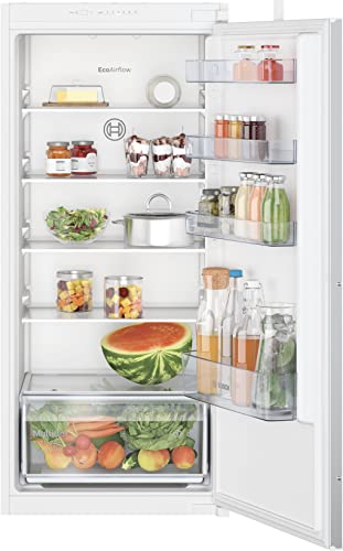 Bosch KIR41NSE0 Einbau-Kühlschrank Serie 2, integrierbarer Kühlautomat ohne Gefrierfach 122x56 cm, 204L Kühlen, Schleppscharnier, MultiBox XXL, LED-Beleuchtung, EcoAirflow, SuperCooling Bosch KIR41NSE0 Einbau-Kühlschrank Serie 2, integrierbarer Kühlautomat ohne Gefrierfach 122x56 cm, 204L Kühlen, Schleppscharnier, MultiBox XXL, LED-Beleuchtung, EcoAirflow, SuperCooling von Bosch