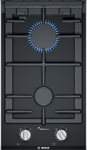 BOSCH PRB3A6B70D Domino-Gaskochfeld Serie 8, autarker Gasherd 30 cm breit, FlameSelect, Spülmaschinenfeste Topfträger, 1-Hand-Zündung, Alu gebürstet, Schwarz BOSCH PRB3A6B70D Domino-Gaskochfeld Serie 8, autarker Gasherd 30 cm breit, FlameSelect, Spülmaschinenfeste Topfträger, 1-Hand-Zündung, Alu gebürstet, Schwarz von Bosch