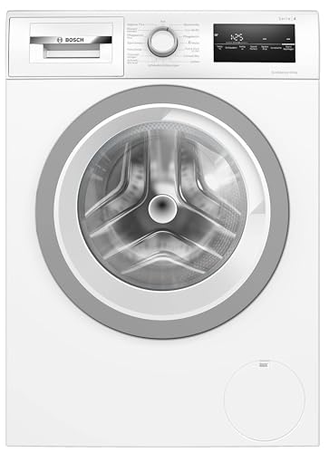 BOSCH WAN28K23 Waschmaschine Serie 4, Frontlader mit 8kg Fassungsvermögen, 1400 UpM, EcoSilence Drive: leises und sparsames Waschen, Hygiene Plus, Speed Perfect, Weiß, 60cm, Amazon Exclusive Edition von Bosch Hausgeräte