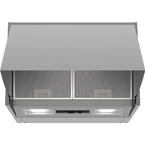 Bosch DEM63AC00 Serie 2 Zwischenbauhaube, 60 cm breit, Um- & Abluft, LED-Beleuchtung gleichmäßige Ausleuchtung, Drucktastenschalter, 3 Leistungsstufen, Metallfettfilter spülmaschinengeeignet Bosch DEM63AC00 Serie 2 Zwischenbauhaube, 60 cm breit, Um- & Abluft, LED-Beleuchtung gleichmäßige Ausleuchtung, Drucktastenschalter, 3 Leistungsstufen, Metallfettfilter spülmaschinengeeignet von Bosch