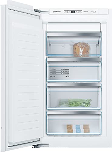 Bosch Hausgeräte GIN31ACE0 Serie 6 Einbau-Gefrierschrank, A++, 168 kWh/Jahr, 97 l, NoFrost, FreshSense, 102,5 x 56 cm von Bosch