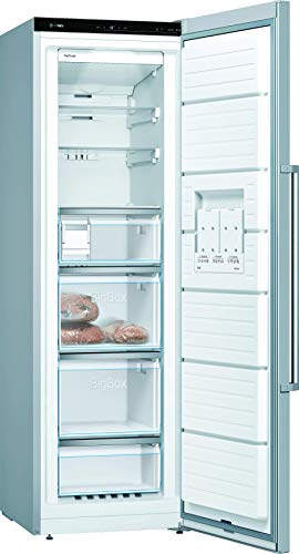 Bosch GSN36AIEP Serie 6 Gefrierschrank, 186 x 60 cm, 242 L, NoFrost nie wieder abtauen, BigBox Platz für großes Gefriergut, FreshSense für konstante Innentemperatur, IceTwister Eiswürfelbehälter Bosch GSN36AIEP Serie 6 Gefrierschrank, 186 x 60 cm, 242 L, NoFrost nie wieder abtauen, BigBox Platz für großes Gefriergut, FreshSense für konstante Innentemperatur, IceTwister Eiswürfelbehälter von Bosch