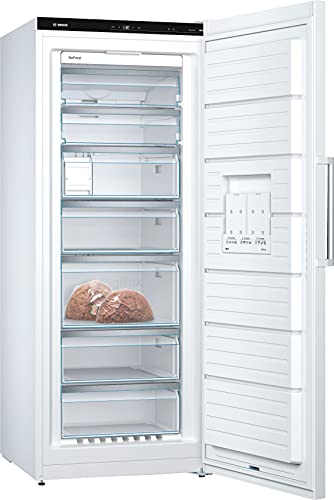 Bosch GSN54AWCV Serie 6 XXL-Gefrierschrank, 176 x 70 cm extra breit, 327 L, NoFrost nie wieder abtauen, LED-Beleuchtung gleichmäßige Ausleuchtung, BigBox Platz für großes Gefriergut, Weiß Bosch GSN54AWCV Serie 6 XXL-Gefrierschrank, 176 x 70 cm extra breit, 327 L, NoFrost nie wieder abtauen, LED-Beleuchtung gleichmäßige Ausleuchtung, BigBox Platz für großes Gefriergut, Weiß von Bosch