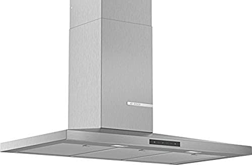 Bosch Hausgeräte DWQ96DM50 Dunstabzugshaube, für die Wand, Pyramide, 90 cm, 642 m³/h, Edelstahl von Bosch Hausgeräte