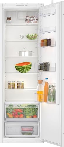 Bosch KIR81NSE0, Serie 2, Einbau-Kühlschrank, 177,5 x 56 cm Nische, 310 L, Made in Germany, Multi Box XXL für Lagerung von Obst und Gemüse, sehr leise, schellere Kühlung auf Knopfruck, LED-Beleuchtung Bosch KIR81NSE0, Serie 2, Einbau-Kühlschrank, 177,5 x 56 cm Nische, 310 L, Made in Germany, Multi Box XXL für Lagerung von Obst und Gemüse, sehr leise, schellere Kühlung auf Knopfruck, LED-Beleuchtung von Bosch