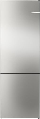 Bosch Hausgeräte Serie 4, Freistehende Kühl-Gefrier-Kombination mit Gefrierbereich unten, 203 x 70 cm, Gebürsteter Stahl AntiFingerprint, Total No Frost, KGN492IAF Bosch Hausgeräte Serie 4, Freistehende Kühl-Gefrier-Kombination mit Gefrierbereich unten, 203 x 70 cm, Gebürsteter Stahl AntiFingerprint, Total No Frost, KGN492IAF von Bosch Hausgeräte