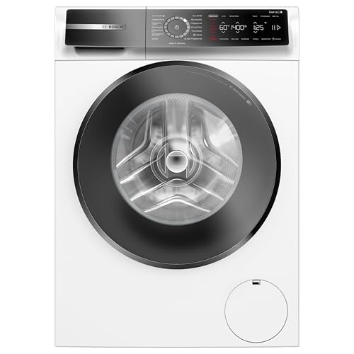 Bosch WGB244040 Serie 8 Smarte Waschmaschine, 9kg, 1400 UpM, Made in Germany, Active Water Plus Maximale Energie- und Wasserersparnis, Iron Assist Dampf zum Entknittern, Mini Load Bosch WGB244040 Serie 8 Smarte Waschmaschine, 9kg, 1400 UpM, Made in Germany, Active Water Plus Maximale Energie- und Wasserersparnis, Iron Assist Dampf zum Entknittern, Mini Load von Bosch