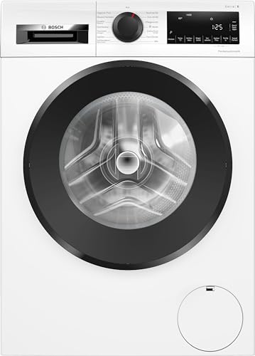 Bosch Hausgeräte WGG234070 Serie 6 Waschmaschine, 8 kg, 1400 UpM, Active Water Plus: Maximale Energie- und Wasserersparnis, Speed Perfect: schneller saubere Wäsche, Fleckenautomatik, Nachlegefunktion von Bosch Hausgeräte