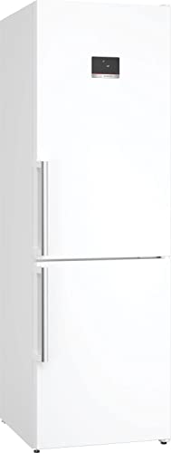 Bosch KGN367WCT Serie 4 Kühl-Gefrier-Kombination, 186 x 60 cm, 218 L Kühlen + 103 L Gefrieren, NoFrost nie wieder abtauen, VitaFresh XXL längere Frische, LED-Beleuchtung gleichmäßige Ausleuchtung von Bosch