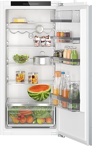Bosch KIR41ADD1, Serie 6, Einbau-Kühlschrank, 122,5 x 56cm Nische, 204 L, Made in Germany, längere Frische mit VitaFresh XXL, Ablagen aus Sicherheitsglas, sehr leise, schneller Kühlen, LED-Beleuchtung von Bosch