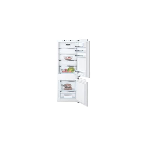 Bosch KIS77ADD0 Serie 6 Einbau-Kühl-Gefrier-Kombination, 158 x 56cm Nische, 164 L Kühlen + 61 L Gefrieren, Flachscharnier, Made in Germany, VitaFresh plus 2x längere Frische, LowFrost seltener abtauen von Bosch Hausgeräte