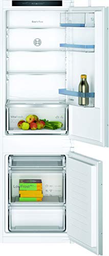 Bosch KIV86VSE0 Serie 4 Einbau-Kühl-Gefrier-Kombination, 177,5 x 56 cm Nische, 184 L Kühlen & 85 L Gefrieren, Schleppscharnier, Made in Germany, VitaFresh längere Frische, LowFrost seltener abtauen Bosch KIV86VSE0 Serie 4 Einbau-Kühl-Gefrier-Kombination, 177,5 x 56 cm Nische, 184 L Kühlen & 85 L Gefrieren, Schleppscharnier, Made in Germany, VitaFresh längere Frische, LowFrost seltener abtauen von Bosch