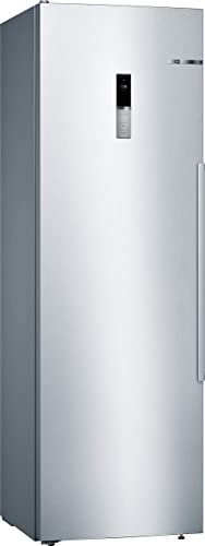 Bosch KSV36BIEP Serie 6 Kühlschrank, 186 x 60 cm, 346 L, VitaFresh plus 2x längere Frische, LED-Beleuchtung gleichmäßige Ausleuchtung, EasyAccess Shelf ausziehbare Glasplatten von Bosch Hausgeräte