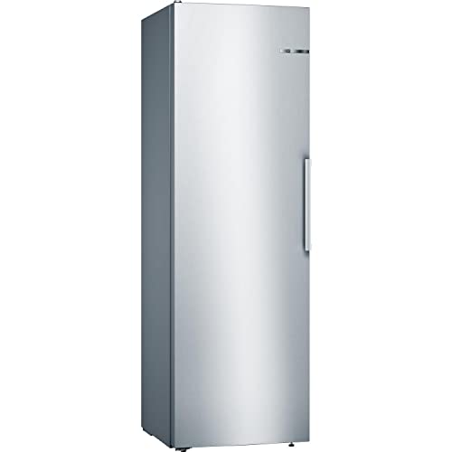 Bosch KSV36VLEP Serie 4 Kühlschrank, 186 x 60 cm, 346 L, VitaFresh längere Frische, LED-Beleuchtung gleichmäßige Ausleuchtung, EasyAccess Shelf ausziehbare Glasplatten von Bosch Hausgeräte